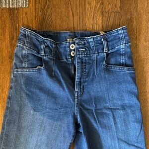 Maeve by Anthropologie High Rise Dark Blue Women's Jeans